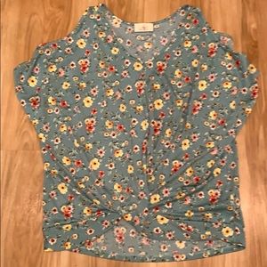 Eleven Oaks Boutique floral top.